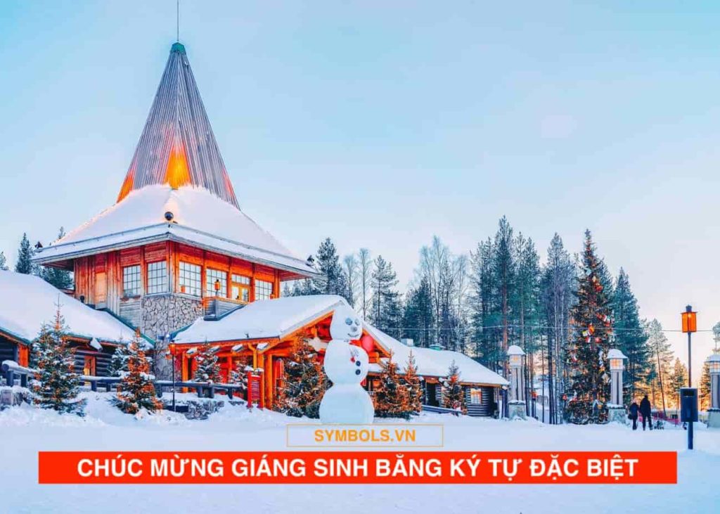 Ký Tự Đặc Biệt Giáng Sinh