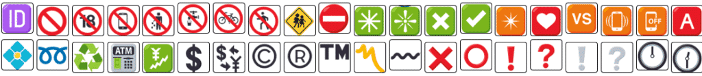 Symbol Emoji iCon Kí Tự Đặc Biệt Biểu Tượng Cảm Xúc