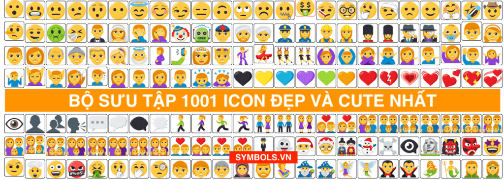 1001 Icon Đẹp Và Cute Nhất