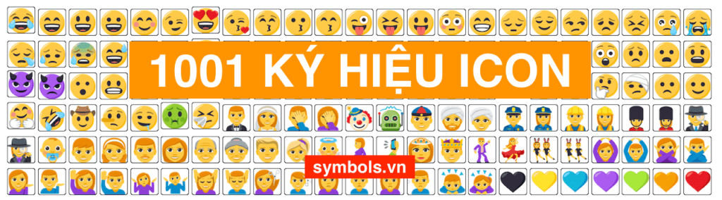 1001 Kí Hiệu Icon