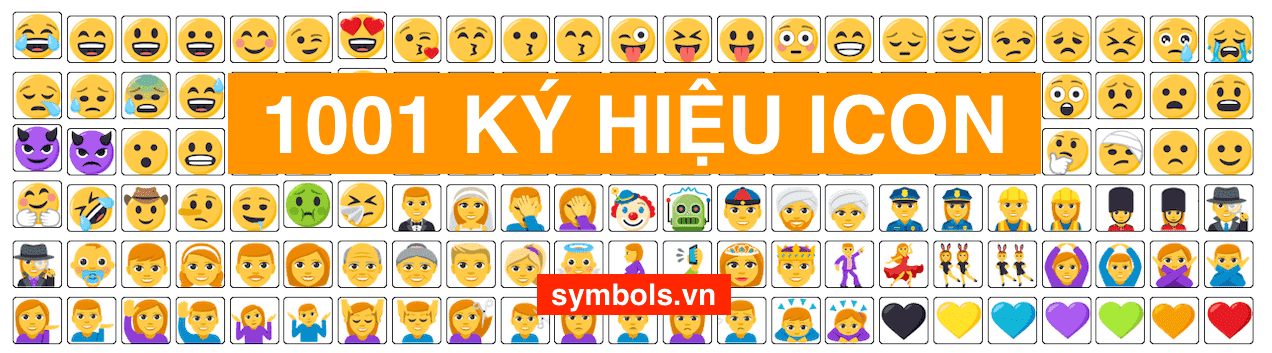 Ki Hiá»‡u Icon 1001 Ki Tá»± Icon Loáº¡i Nao CÅ©ng Co Copy Dan