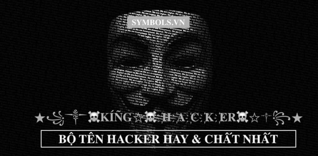 Tên Hacker Kí Tự Đẹp