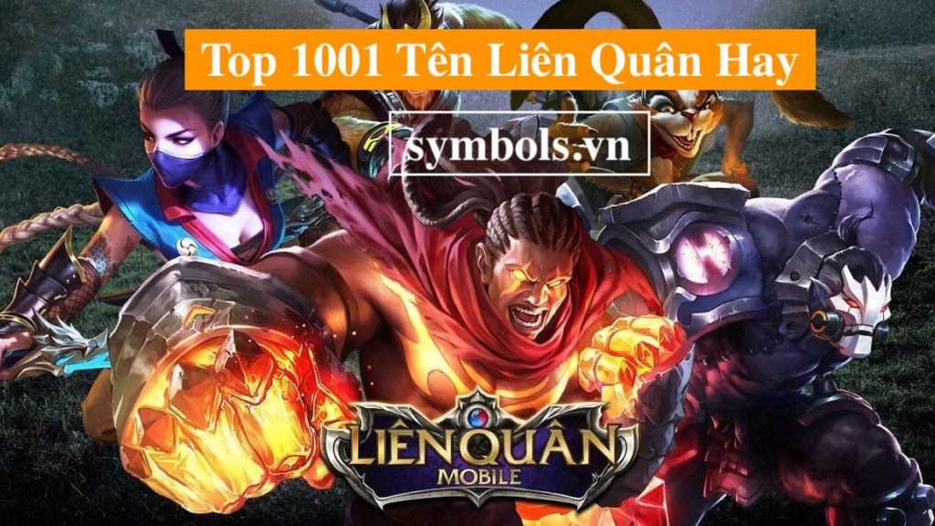 Tên Liên Quân Hay