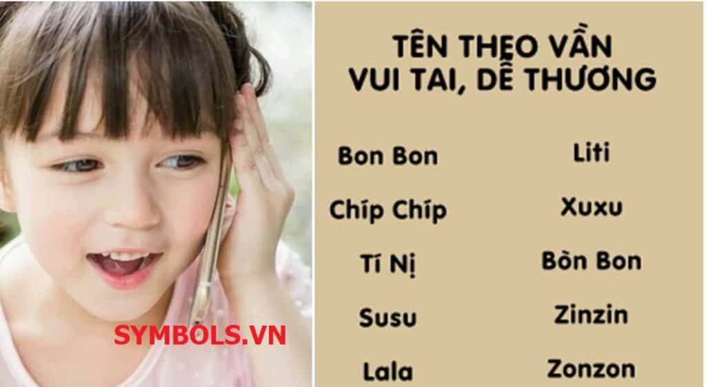 Bé càng thêm đáng yêu với những cái tên ở nhà dễ thương, vui tai