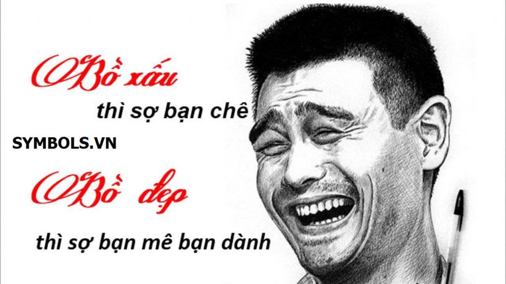 Bồ mình cứ phải giữ thật chặt nhé