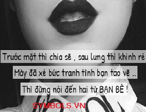 Stt tình bạn đẹp và tình bạn đểu