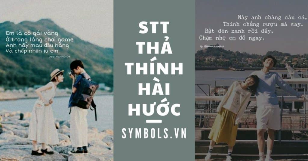 Stt thả thính hài hước
