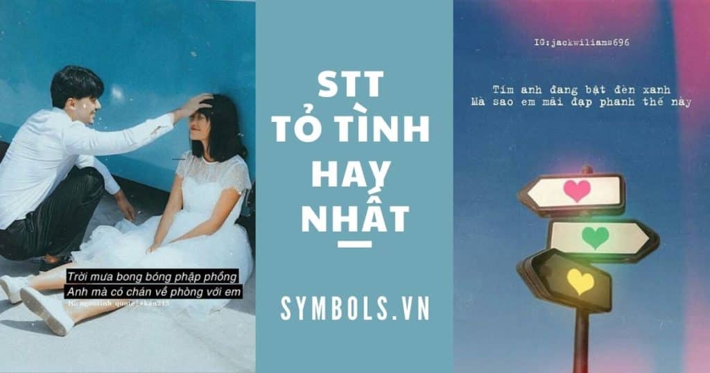 stt tỏ tình hay