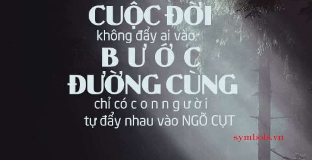 Câu nói hay về cuộc đời đáng suy ngẫm