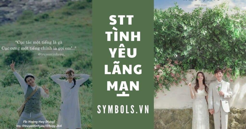 stt tình yêu lãng mạn