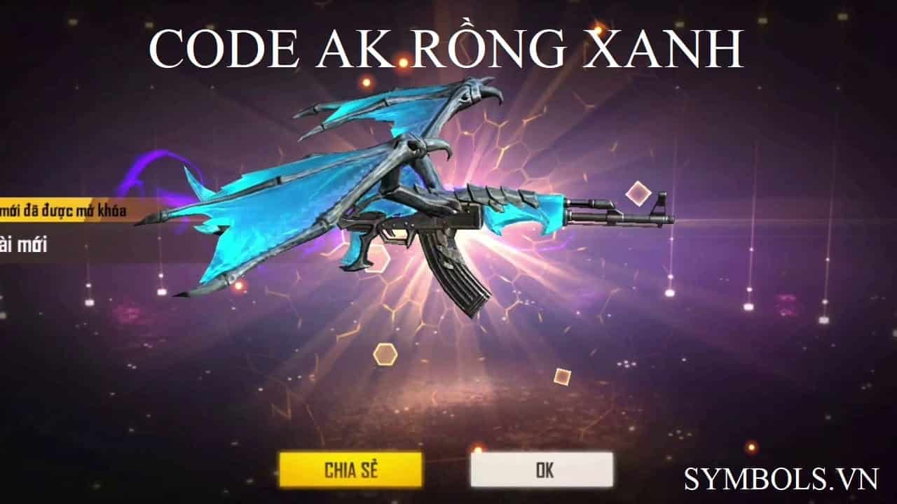 Code AK Rồng Xanh là cơ hội vàng để bạn sở hữu loại vũ khí này mà không tốn quá nhiều thời gian và công sức. Các hình ảnh liên quan sẽ giúp bạn hiểu rõ hơn về sự đặc biệt của nó.