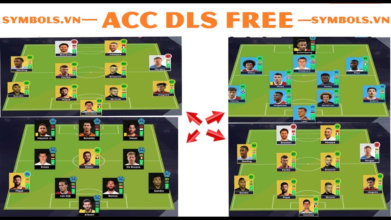 Acc Dls 2023 Miễn Phí ❤️️ Shop Acc Dream League Soccer Free