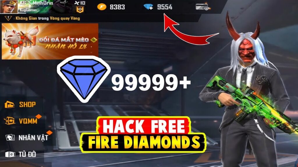 Diamond Free Fire Transforming Guide App Hack Kim Cương Free Fire