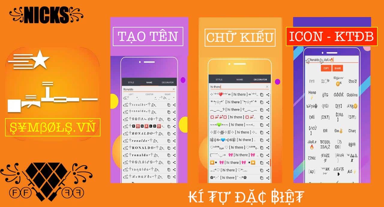 Symbols.vn - Icon - Emoji - Kí Tự Đặc Biệt - Biểu Tượng Cảm Xúc
