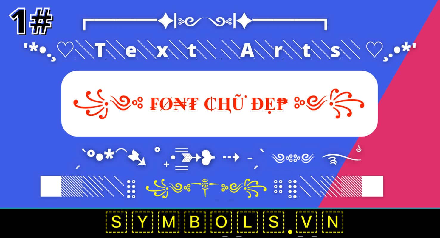 Tạo Font Chữ Đẹp Online - Phông Chữ Đẹp Đổi Font Kiểu