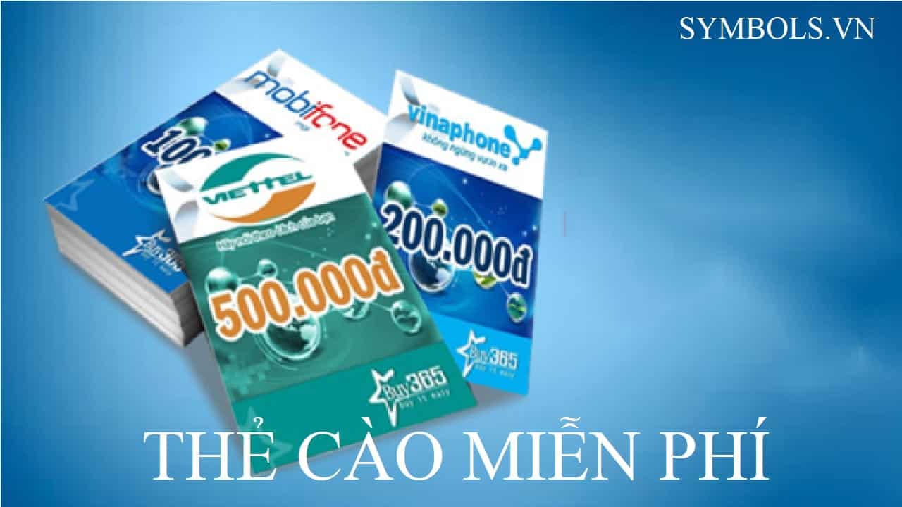 Thẻ Cào