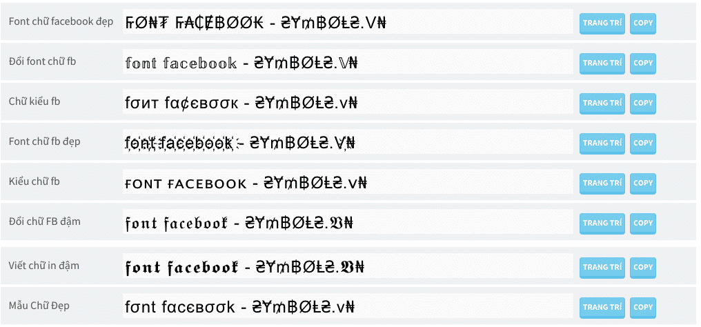 Icon Facebook Đẹp ❤️1001 Icon FB, Biểu Tượng Facebook