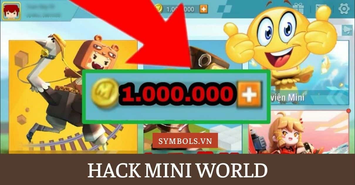 cach hack mini world tien
