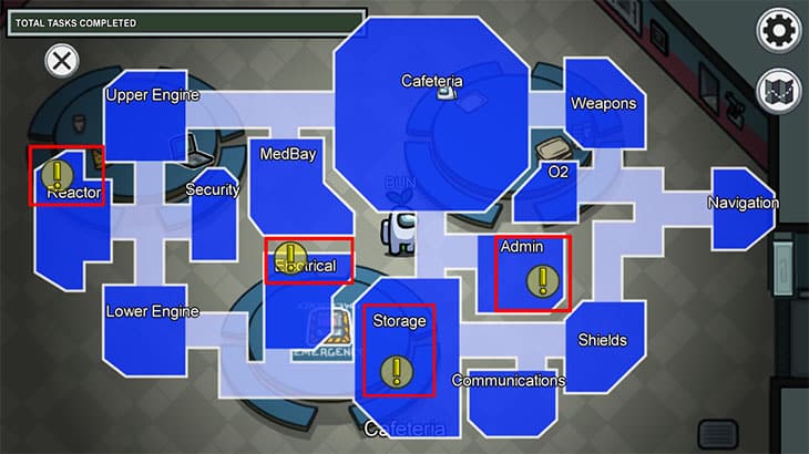 Bản đồ của Crewmate