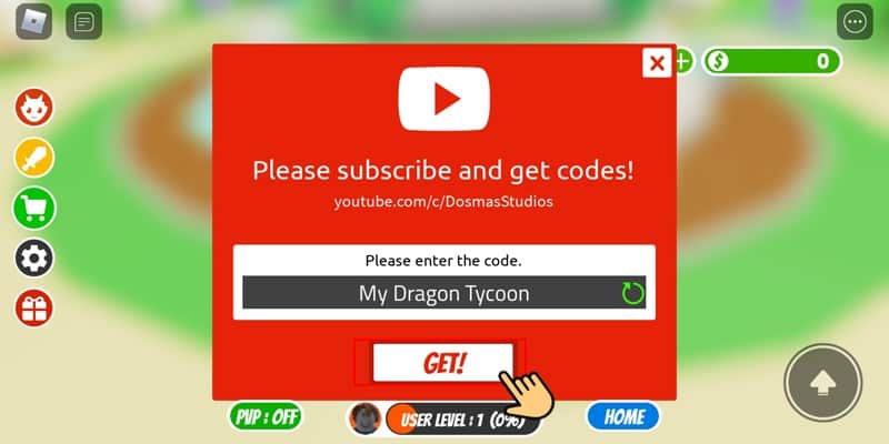 Code My Dragon Tycoon
