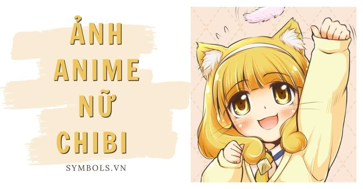 Xem ngay bức tranh anime nữ chibi dễ thương này để thấy được sức hút của những hình ảnh nhỏ xinh.