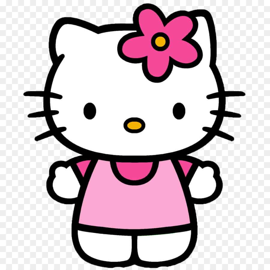 Biểu tượng Hello Kitty đáng yêu