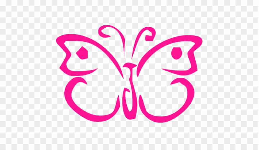 Biểu tượng bướm hồng đặc sắc