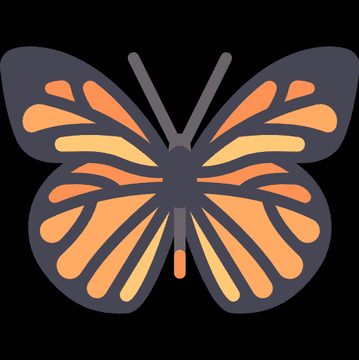 Biểu tượng con bướm đẹp