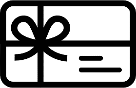 Biểu tượng gift card đơn giản
