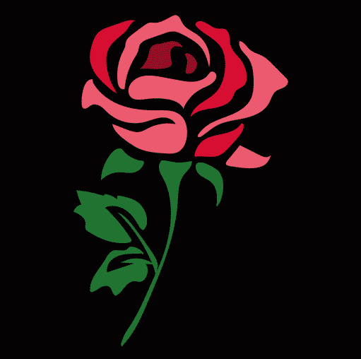 Biểu tượng hoa hồng dại