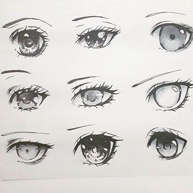 Cách Vẽ Mắt Anime Nữ Lạnh Lùng