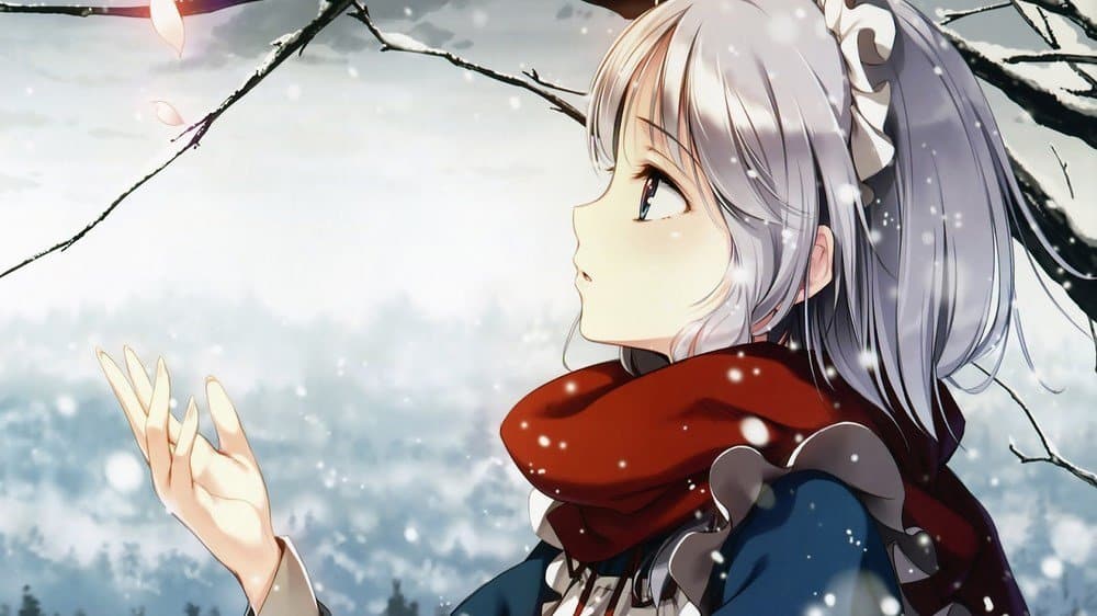 Hình Anime Bùi ngùi Nữ Lạnh Lùng