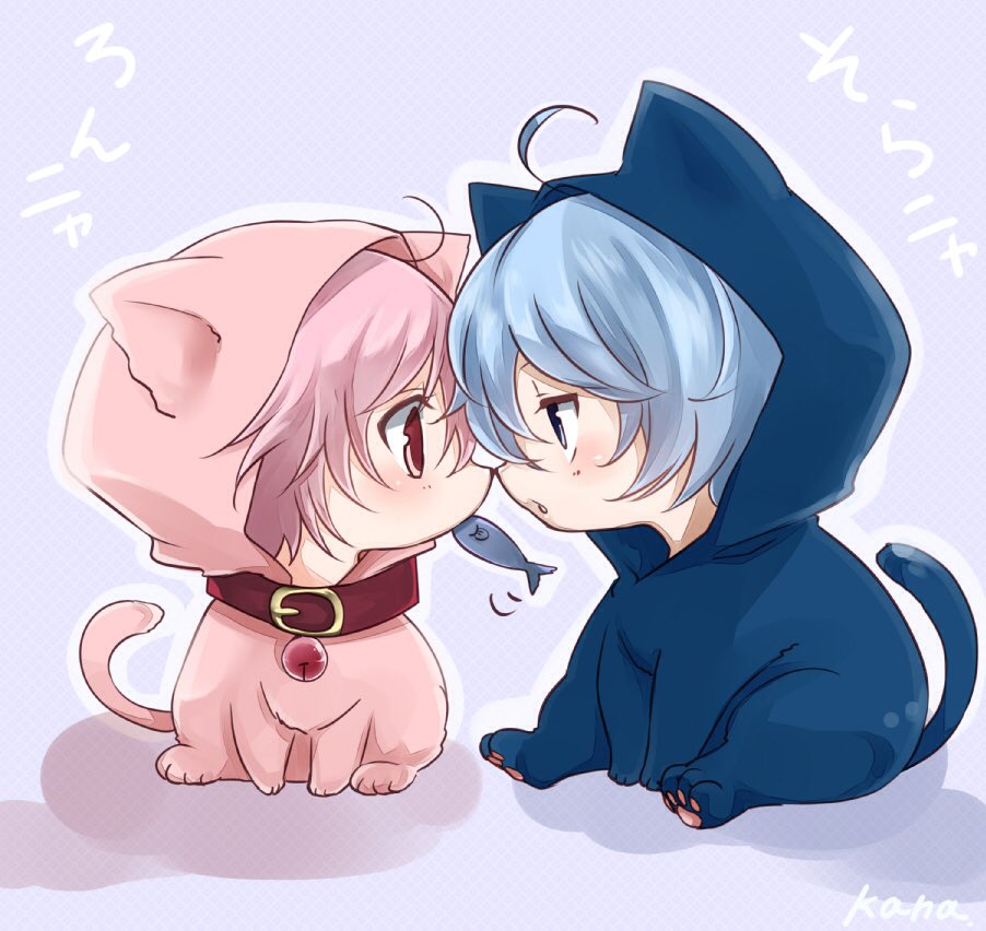 Hình Anime Dễ Thương Mèo cute đáng yêu nhất
