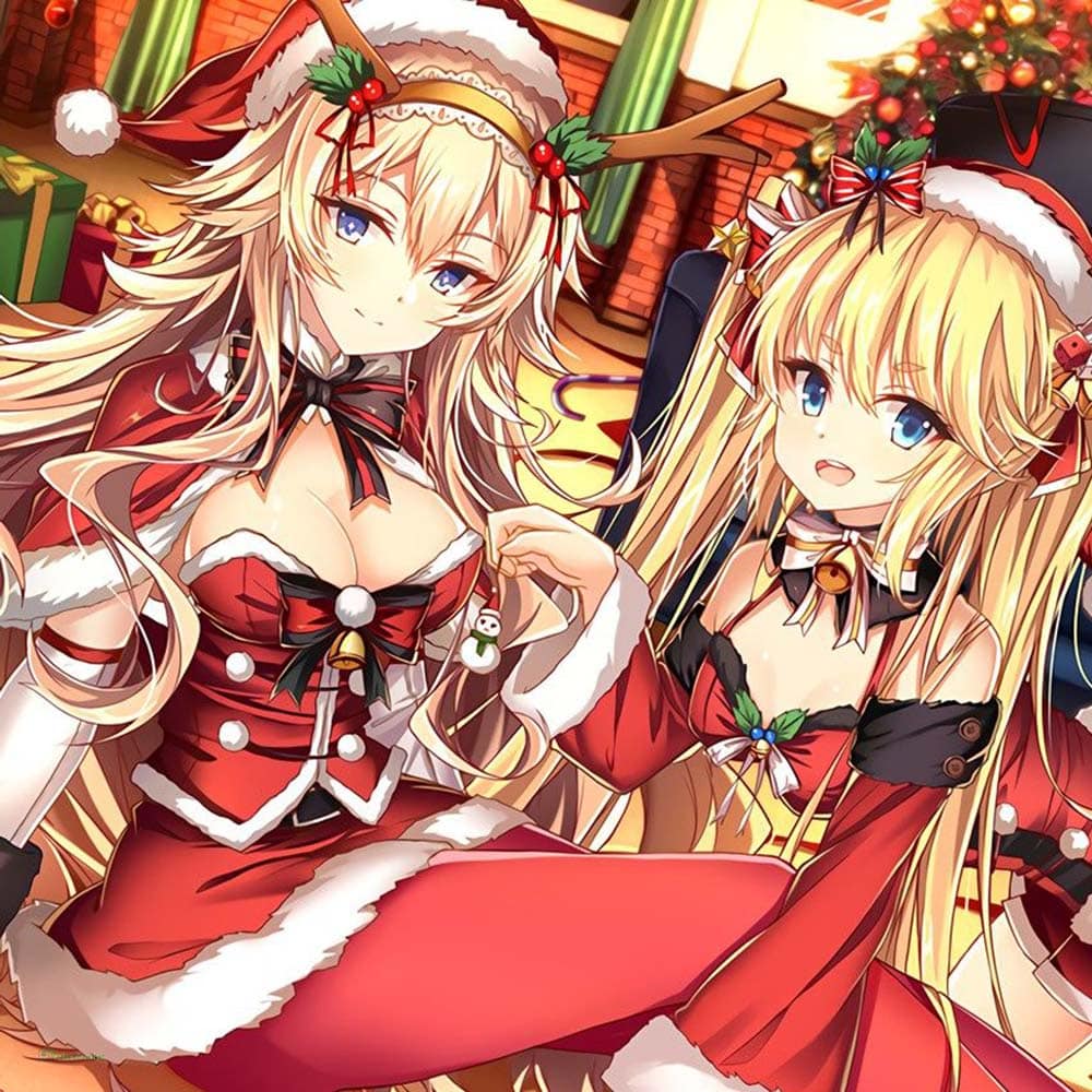 Hình Anime Giáng Sinh ấm áp an lành