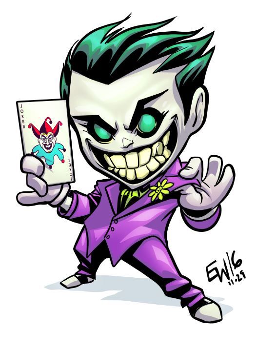 Hình Joker hoạt hình đẹp