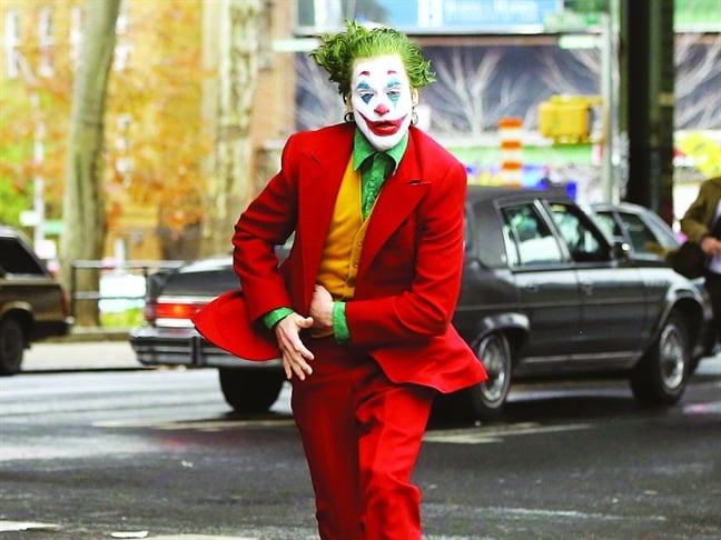 Hình Joker ngoài phố