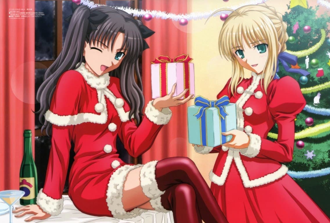 Hình Nền Anime Giáng Sinh Noel đẹp