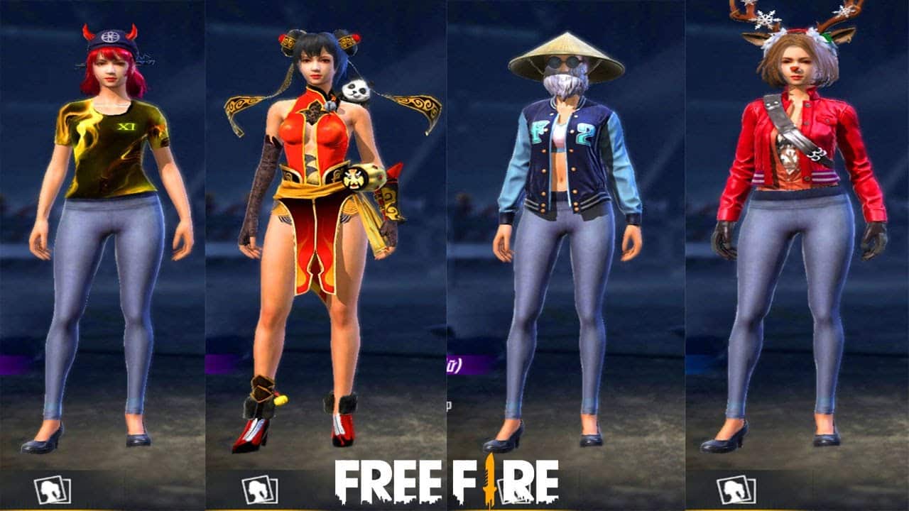 Trang web Free Fire Girl Costume
