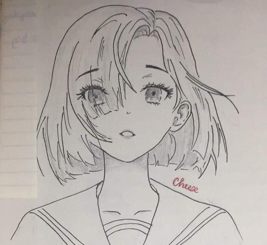 Hướng dẫn vẽ hình anime cute chibi dễ vẽ vô cùng đơn giản và dễ thương