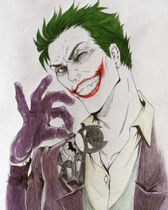 Hình Vẽ Joker độc đẹp