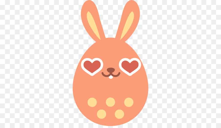 Hình ảnh biểu tượng thỏ cute