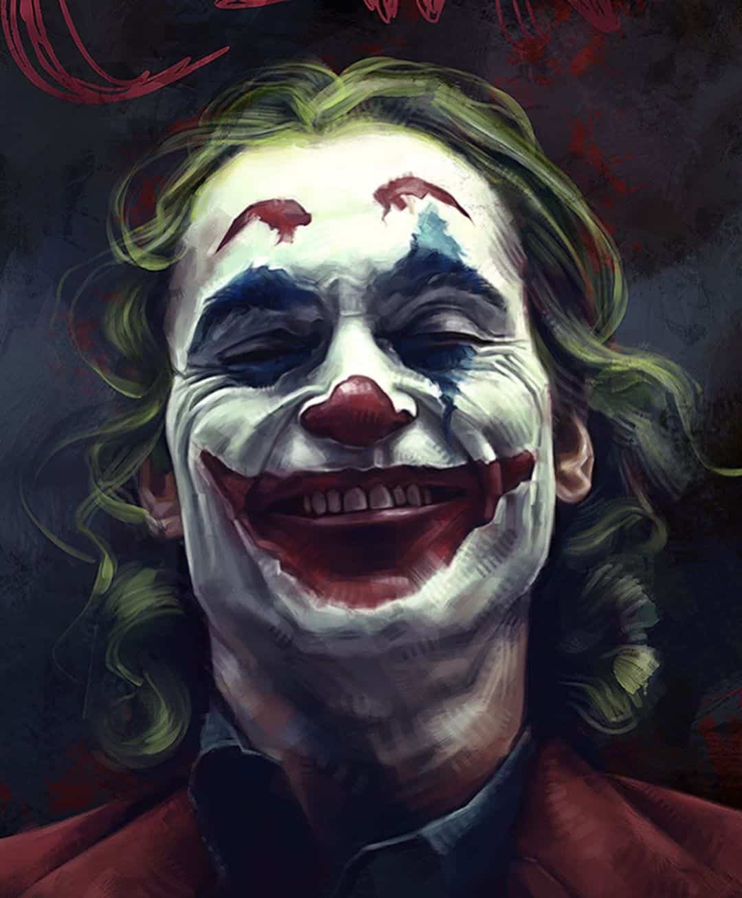 Hình mặt Joker cười