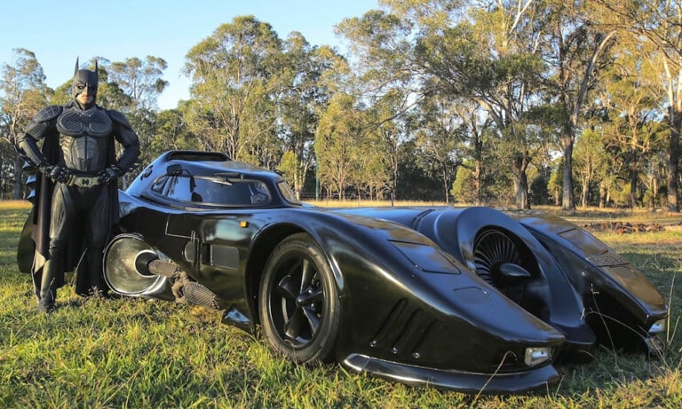 Hình siêu xe của Batman cực độc đáo
