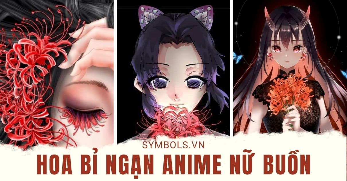 Hoa Bỉ Ngạn Anime Nữ Buồn
