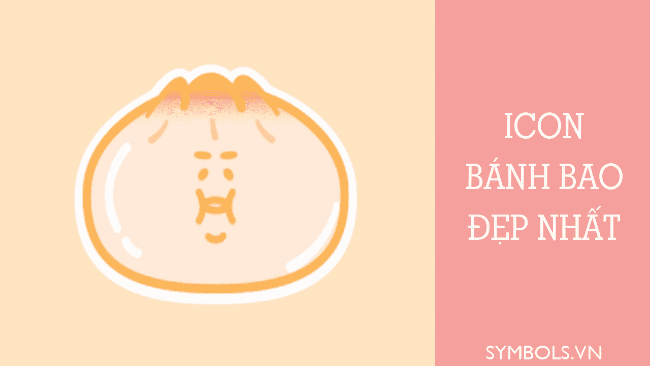 Icon Bánh Bao Facebook, Emoji Bánh Bao ️️ Đẹp Nhất