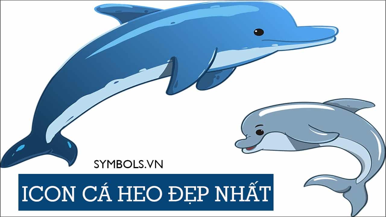 Icon Cá Heo Đẹp Nhất ❤️️Biểu Tượng Cá Heo Có Ý Nghĩa Gì