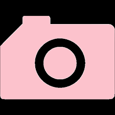 Icon camera hồng sáng tạo