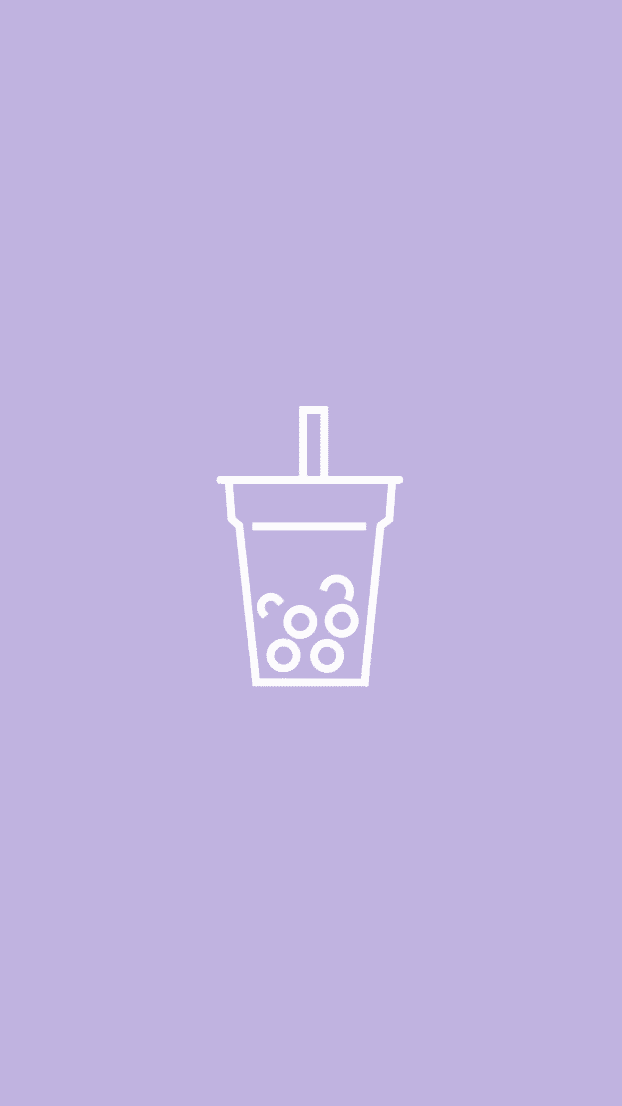 Icon trà sữa cho iphone dễ thương