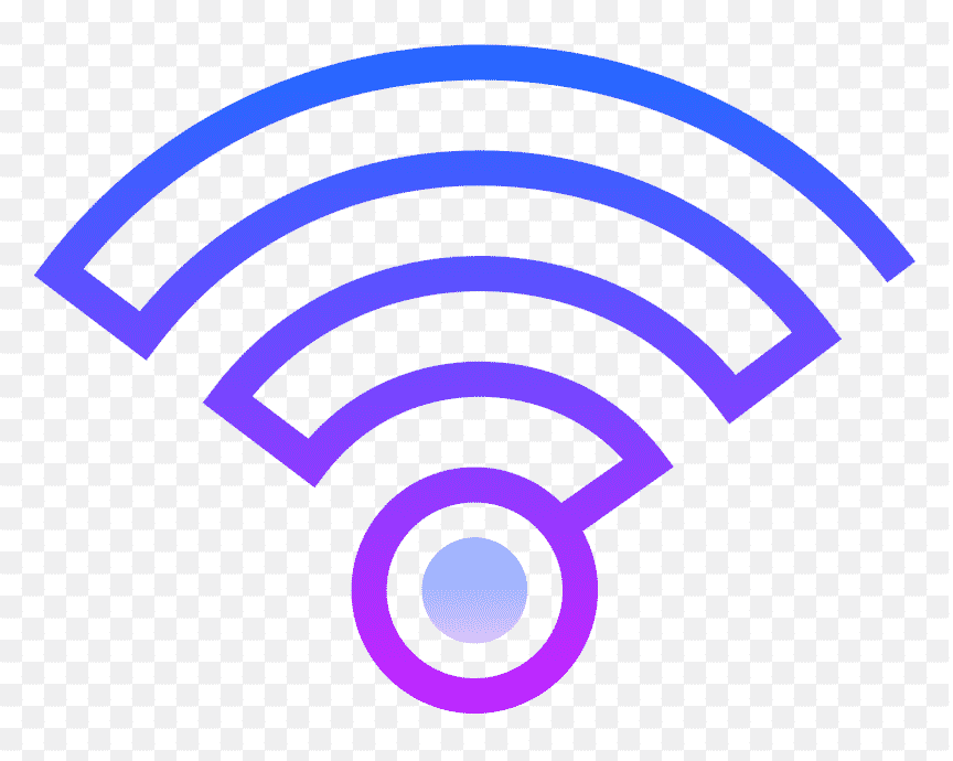 Kiểu icon wifi độc đáo