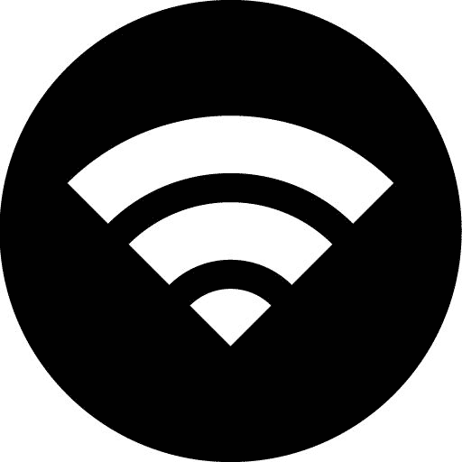 Mẫu biểu tượng wifi iphone độc lạ